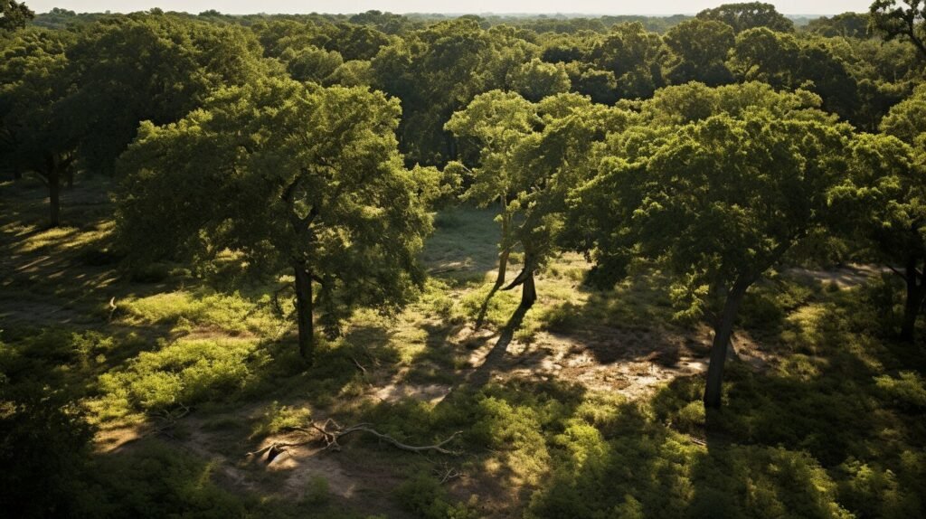 Oak tree ecosystems