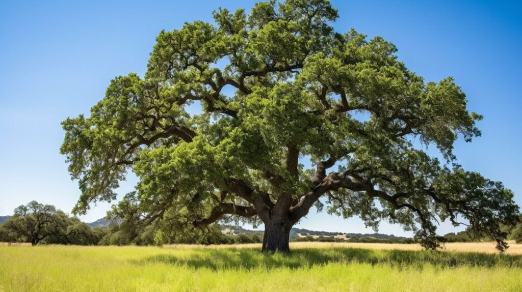 oak tree aging