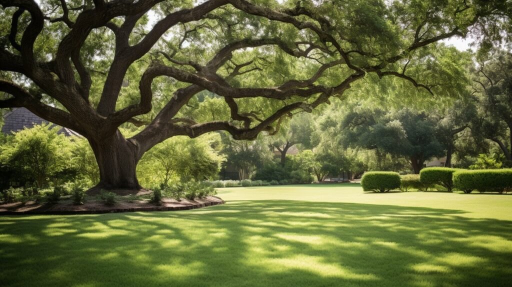 oak tree landscaping