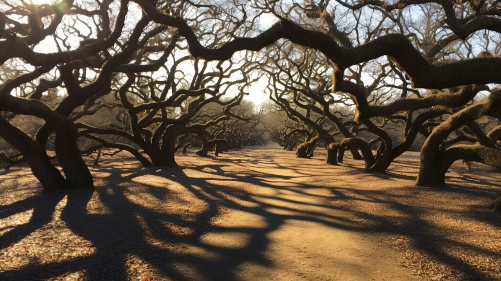 oak tree limbs