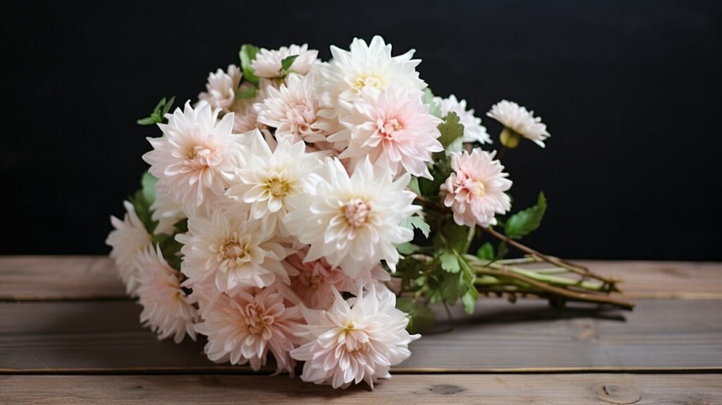 chrysanthemum bridal bouquet