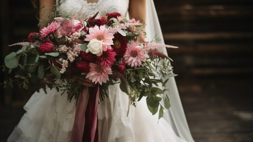 chrysanthemum wedding bouquets