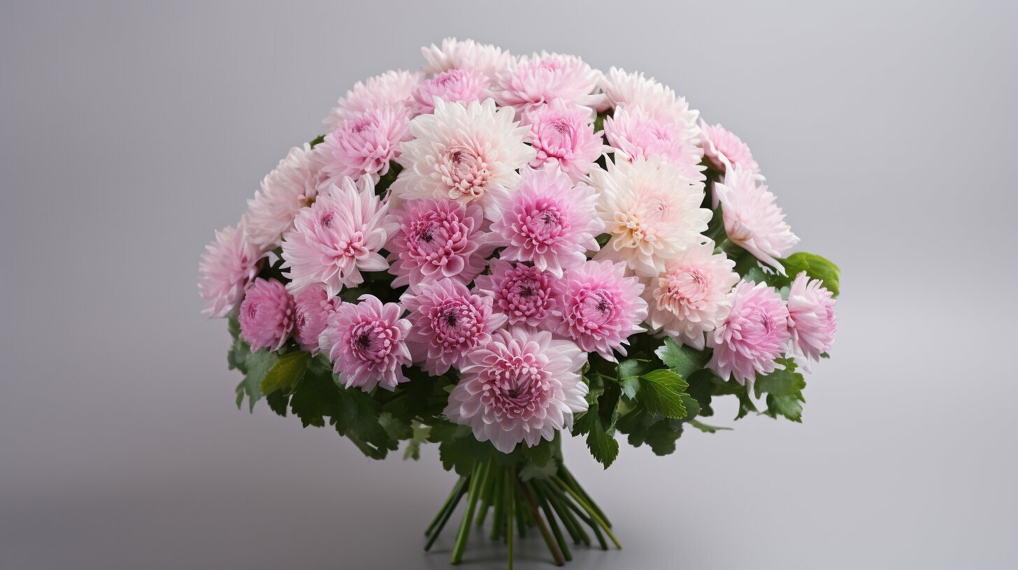 chrysanthemums in wedding bouquets