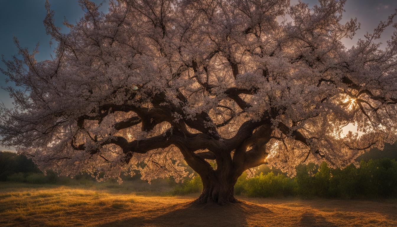 Almond tree folklore