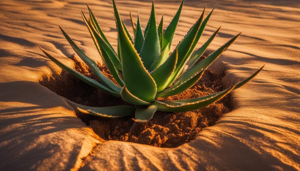 Aloe plant in spirituality