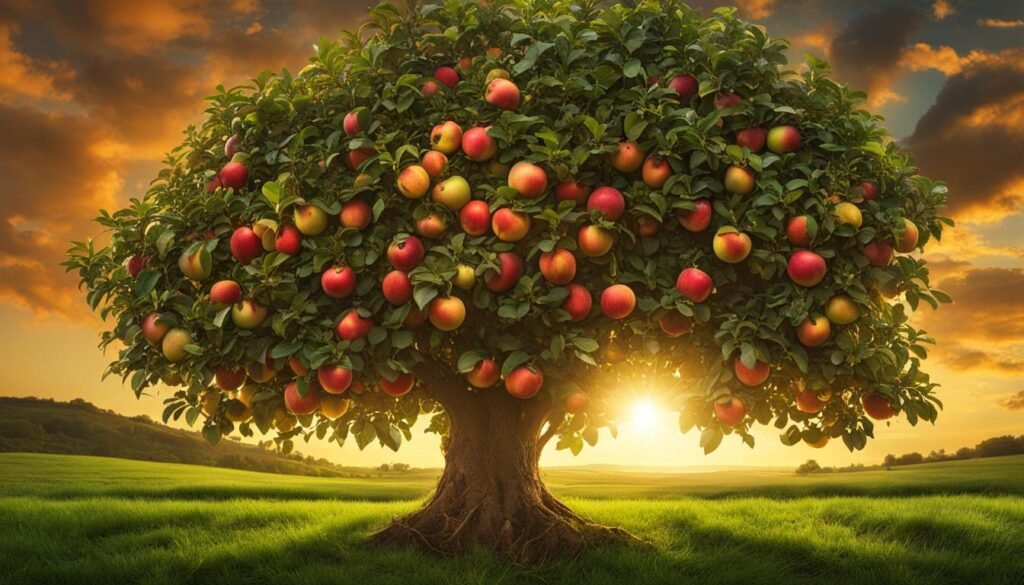 Apple tree symbolism