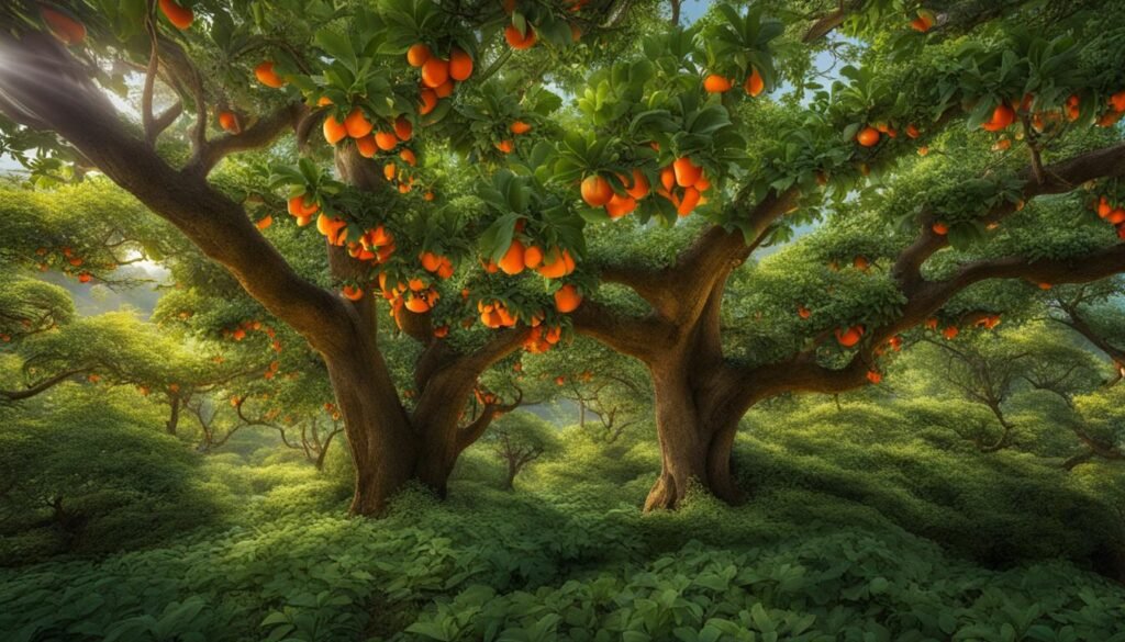 Ecosystem benefits of persimmon trees