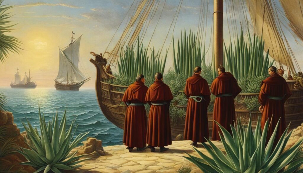 Spanish Monks and Christopher Columbus