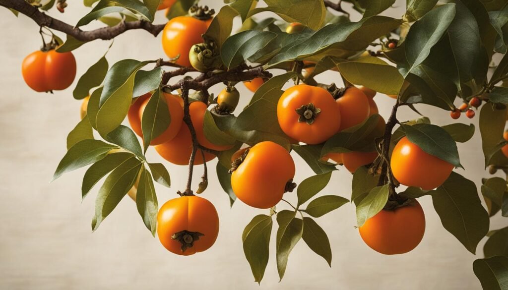 Traditional healing properties of persimmons