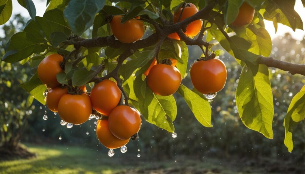 persimmon tree fruit