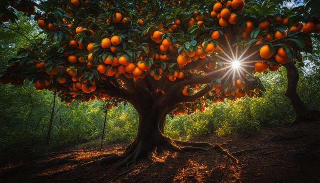 positive meanings of persimmons in dreams