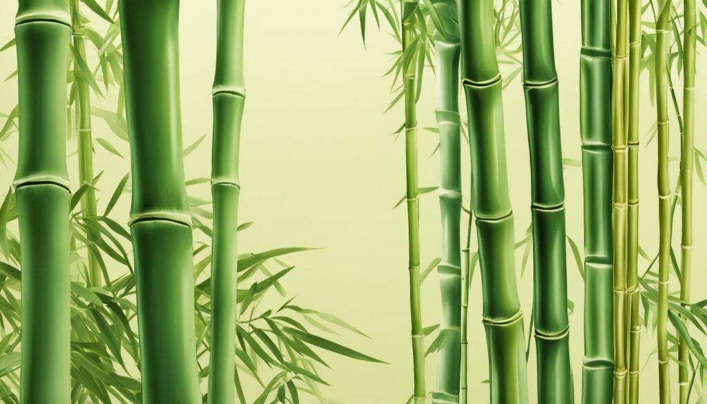 artistic representation of bamboo symbolism