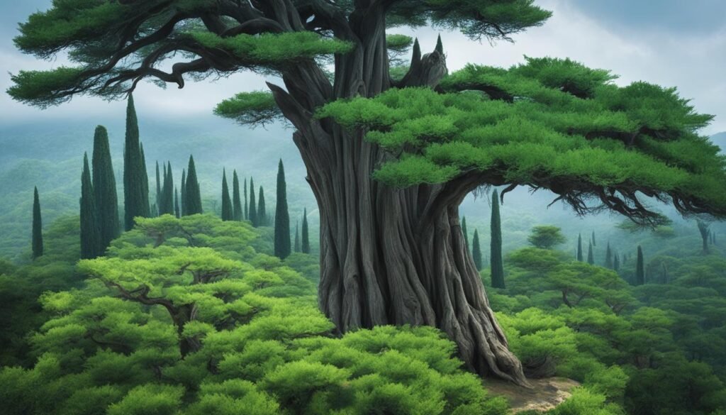 cypress tree characteristics